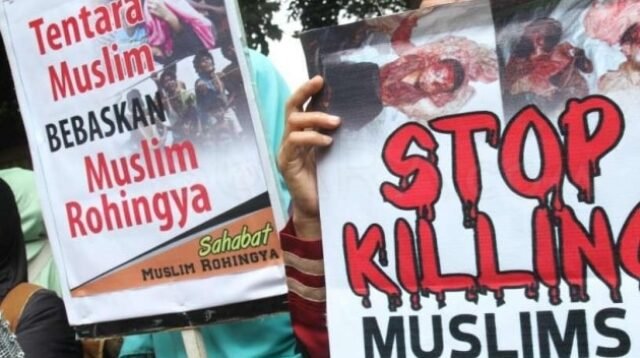masa protes masalah rohingya masa protes masalah rohingya